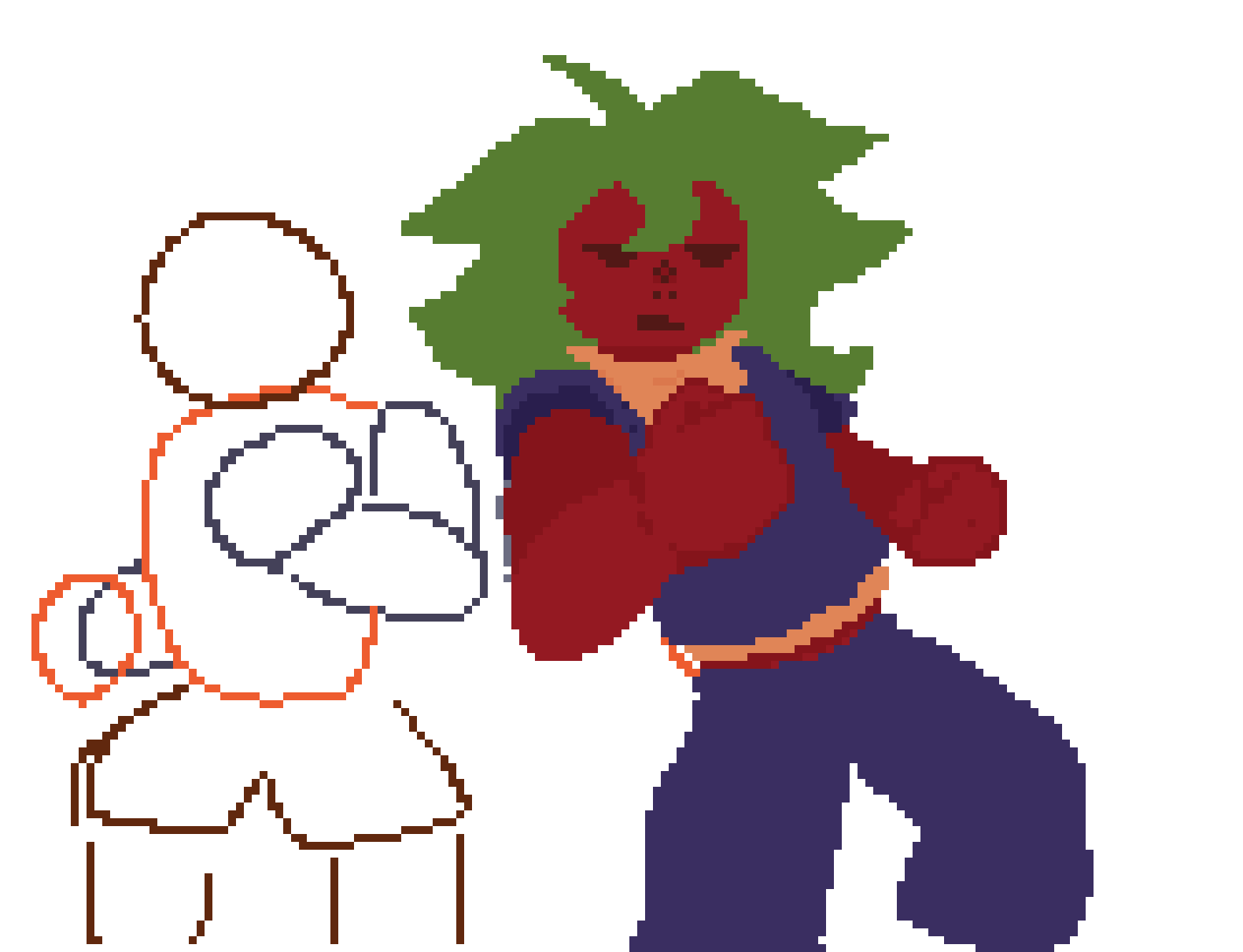 Finished pepper, barely been able to work on anything with the work my teacher gave