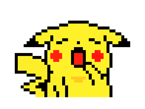 tired pikachu