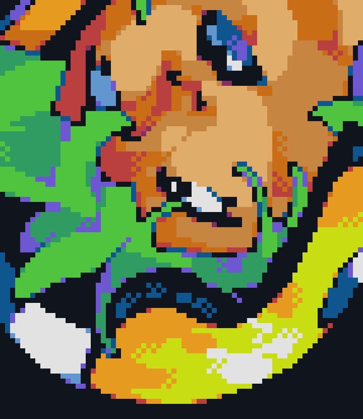 sc cooked AND threw dithering into an outline my disciples are rising indeed