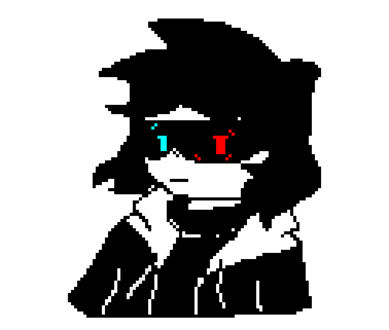 broken leg, awkward neck, weird back.