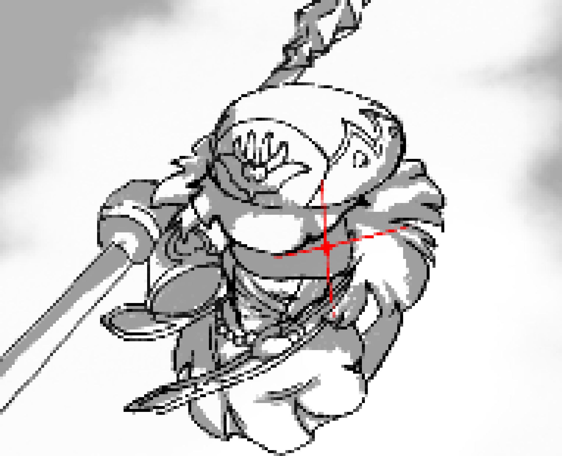 [039810] *Zan immediately went right after marker again, catching up right away and attacked him again*