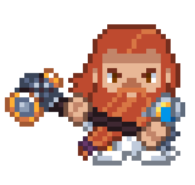 [86d482] Dane the Dwarf Blacksmith