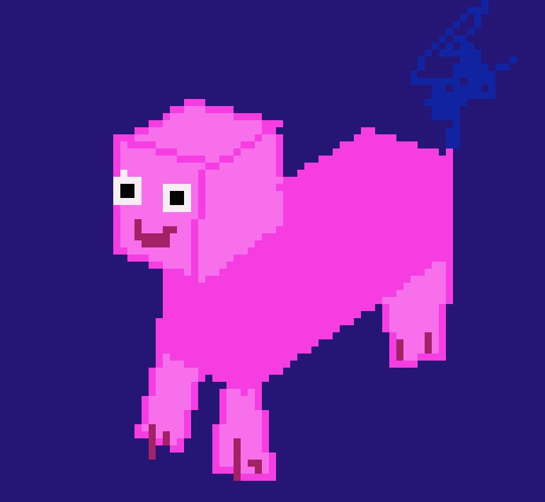 [e4dced] Minecraft Pig Jackson