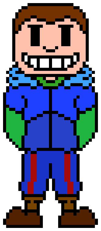 [d6b045] Disas!verse Jacob: I think he can... (In Disasverse Chara is always evil and Mark is dead)