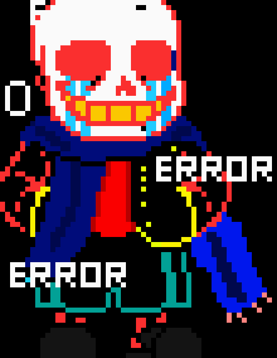 [d46952] dust ink painted error face white