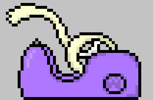 Tape Pixel Art, Paper Mario the Origami King