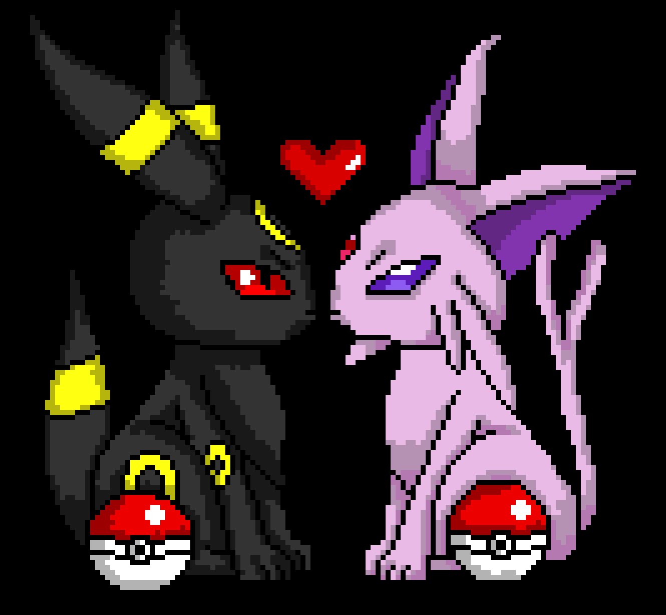 Umbreon X Espeon