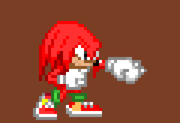 Classic Knuckles the Echidna