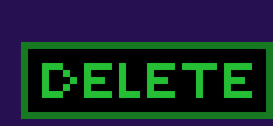 [7a4037] *no he smacks terror using the delete button* die