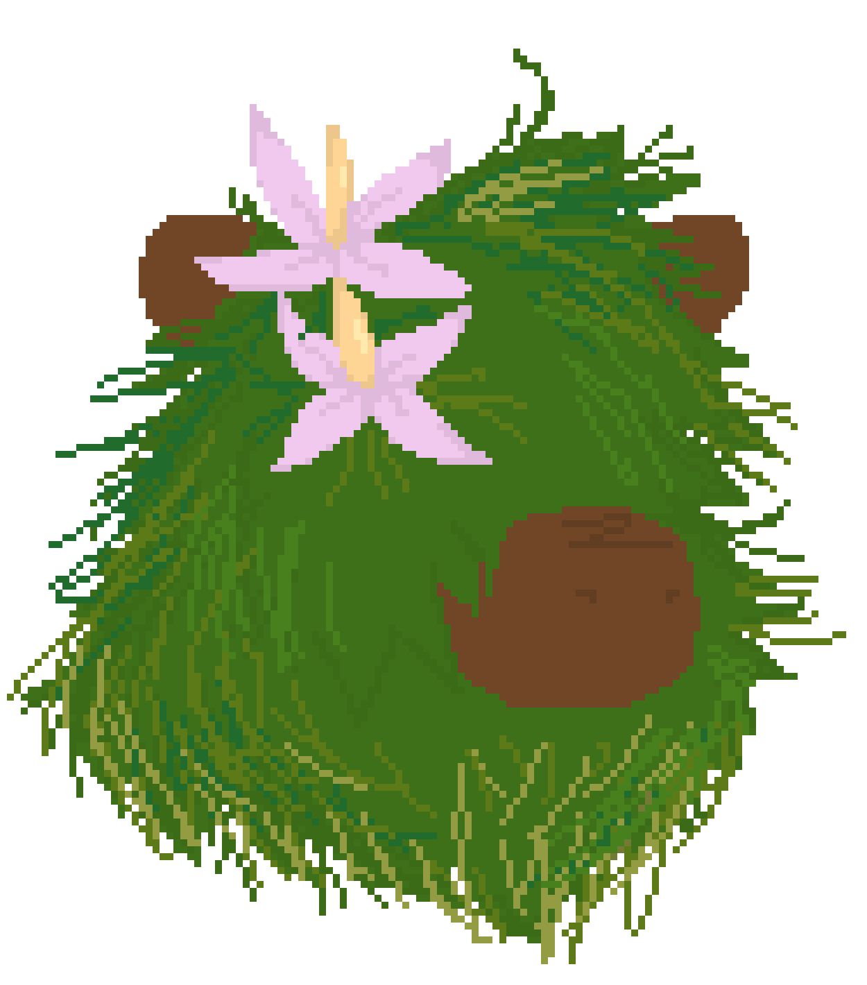 [d6a35f] anyways so i added varied patches of grass to bro