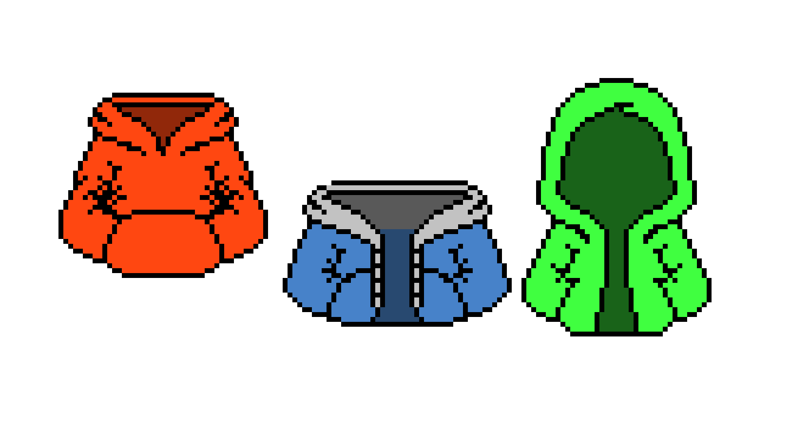 Jacket Time Trio Sans Papyrus and Chara