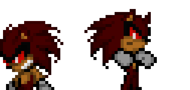 [8b8510] Krimson the Hedgehog Clone Poses (Base Form) - Sonic OC