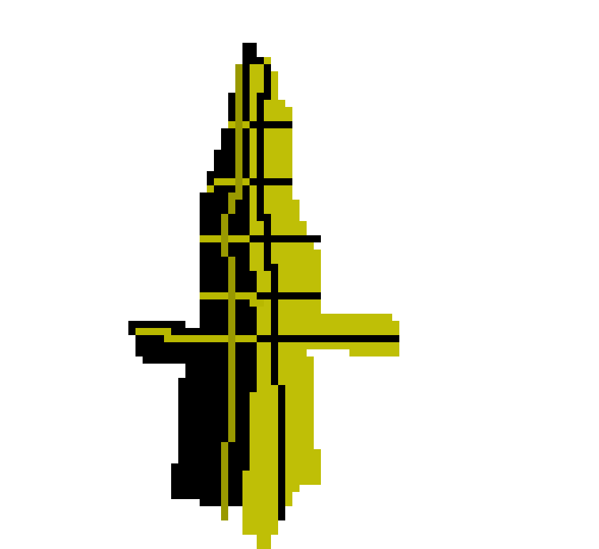 Moon and Sun gold Sword