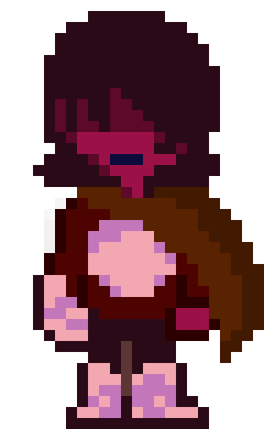 [d8c3aa] he walks a dark and lonely road