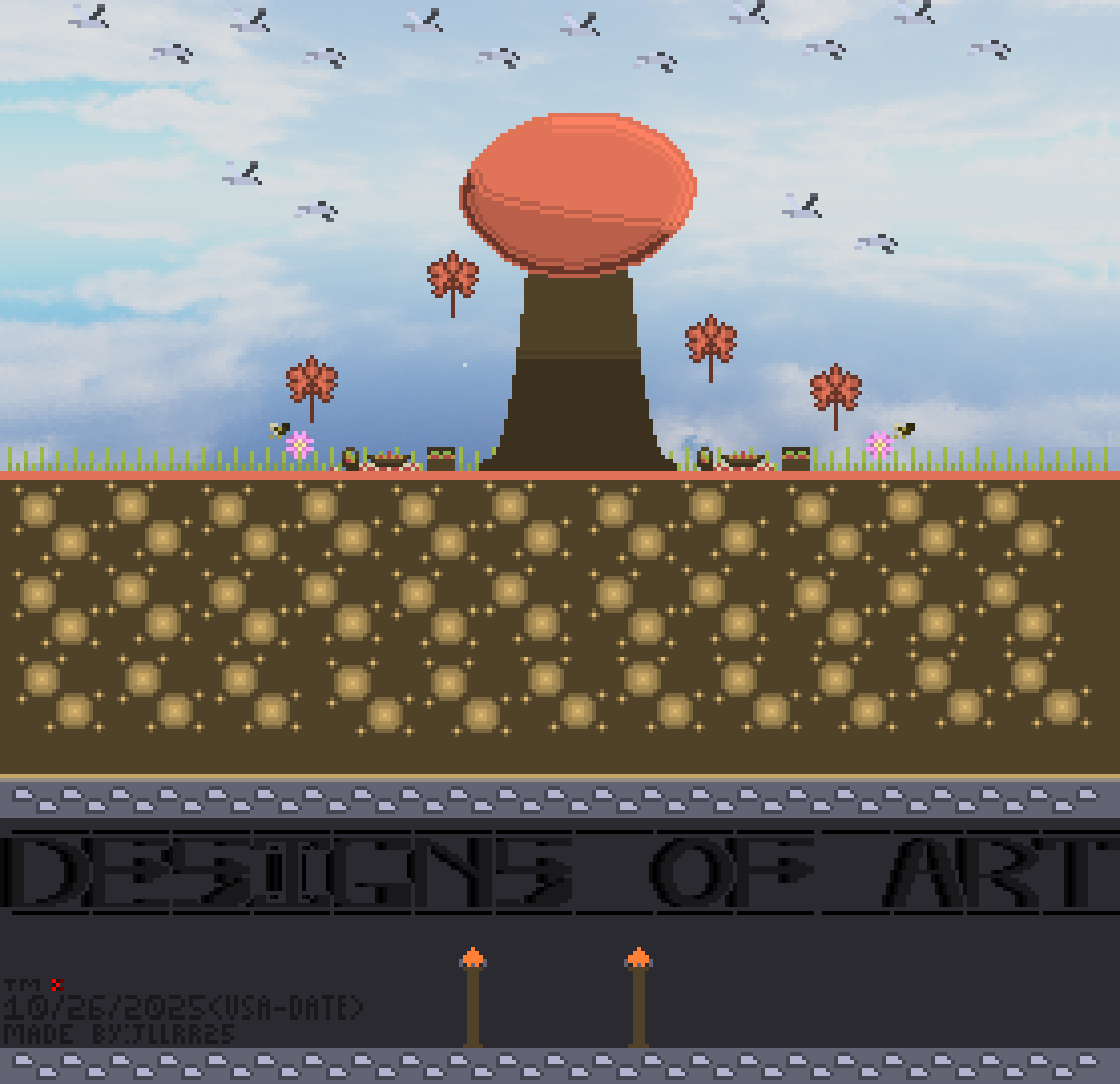 [2e3ea6] Designs of Art-Earth-Outside-Fall