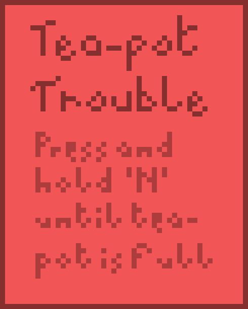 Tea-pot Trouble Sheet