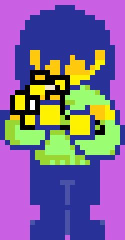 [7eebab] I imagine instead of friendliness pellets their attack will consist of them holding out the flowers kind of like an act and flower petals will fall out of the sky, is this aura