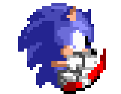 [56891f] S1 Sonic Sprite Remake! {Spin}