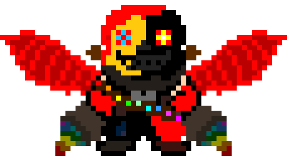 *bursts out with determination and power from both of them...but only in one body*