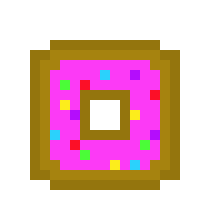 [c2e33d] Strawberry donut