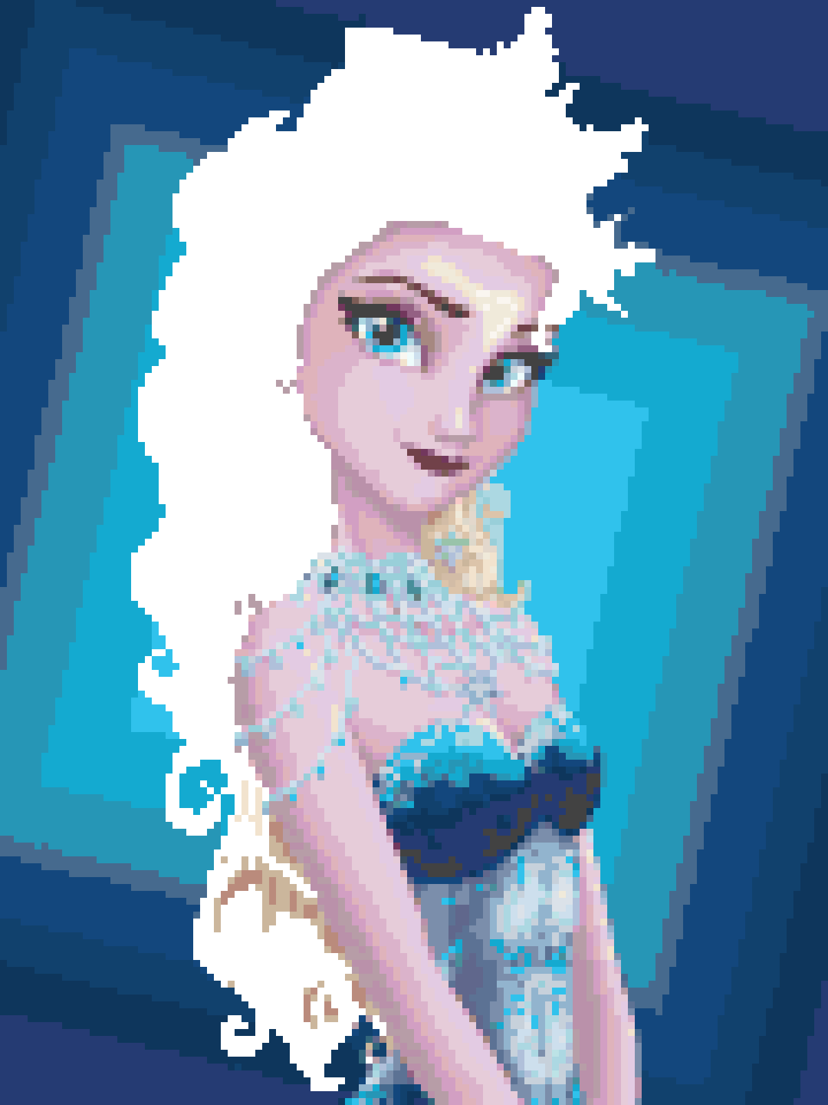 Anime Elsa - Unfinished