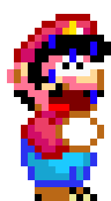 16-bit Mario Act Nervous