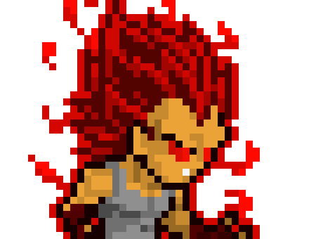 [c1fe7a] Palette for Ace Vermillious' Powered Up Form (ft. Ultra Ego Vegeta just because)