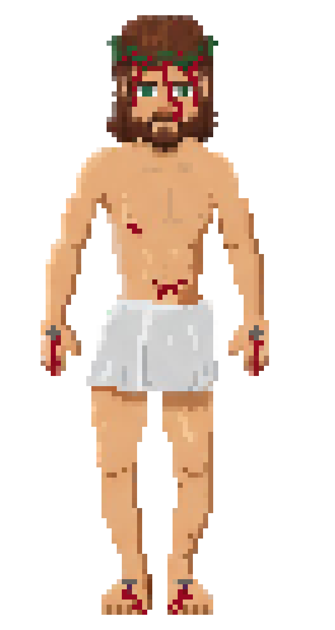 [27da63] jesus standing