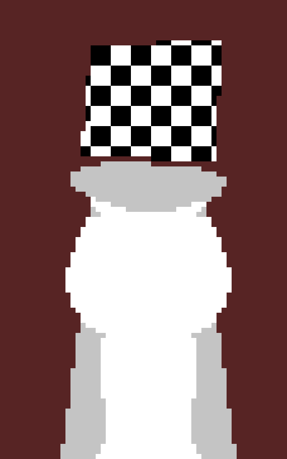 Chess the giant checkered creature