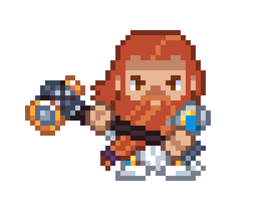 [86d482] Dane the Dwarf Blacksmith