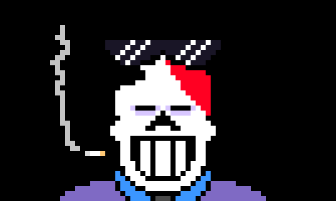 *out of rp*WHAT THE FUCK IS "SANS IN SMASH I'VE BEEN HEARING ABOUT IT WHAT IS IT?