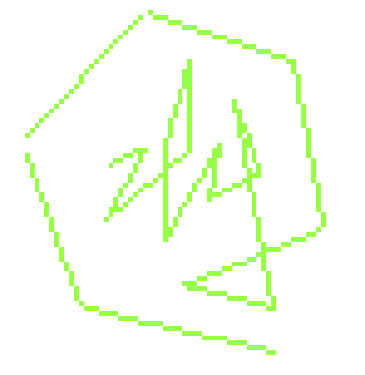 [0086a0] i forgot i just casually had aseprite in my backlog i've just been doing all my pixel art with pam and pixilart's drawing functions. mspaint doesn;t count but it's listed as a possible option so whatever ❂