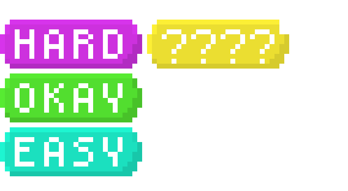 Difficulty Buttons
