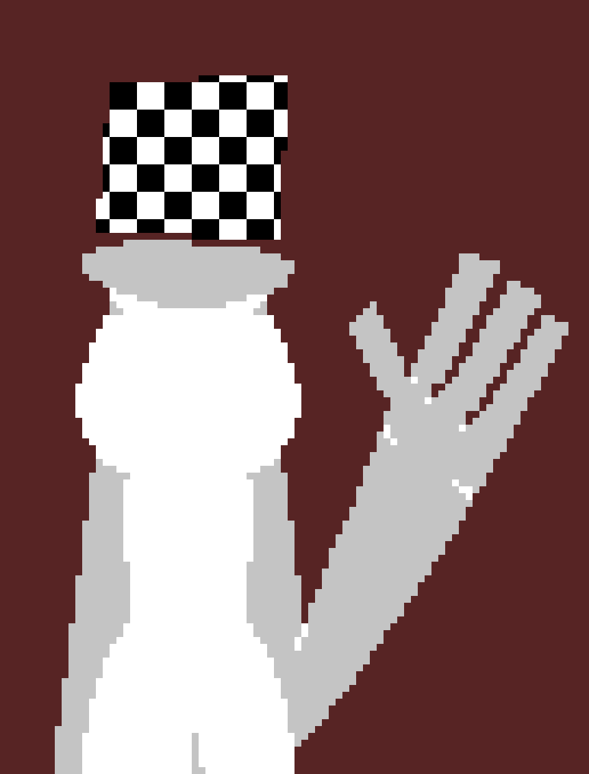 Chess the giant checkered creature