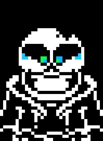 Im sorry...he made me do this...*He slashes sans in the back with the bone, stealing some EXP From chara and running away* -jase/dillan