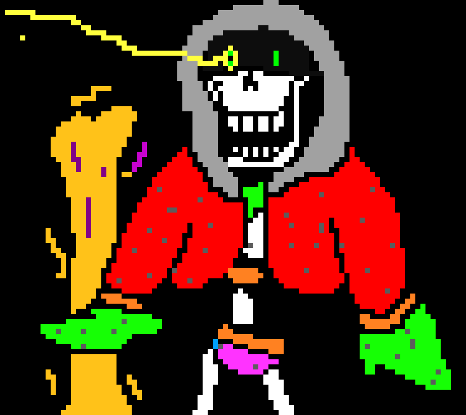 [c48fbf] Discbelief Papyrus sprite