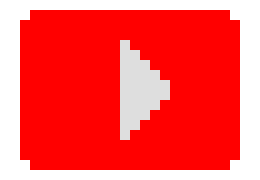 [13e494] Youtube Icon Pixel Art