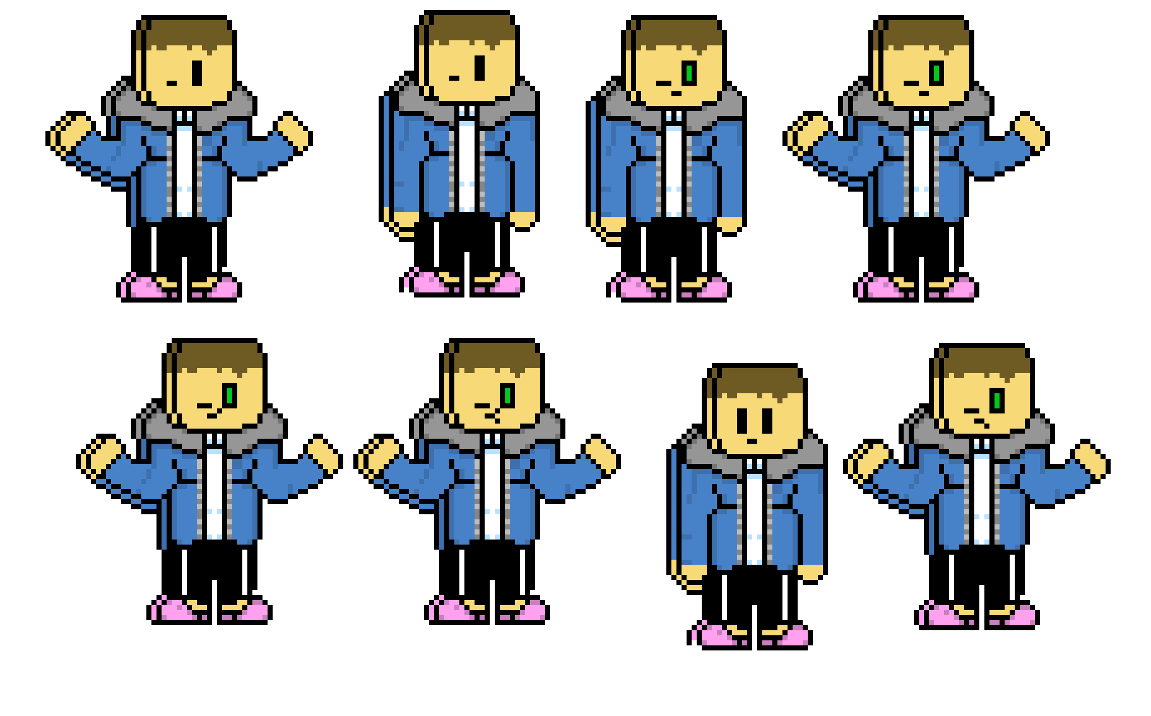 Ethan hand sprites page 2 (winkg)