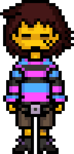 [d4da38] Underfell - Frisk