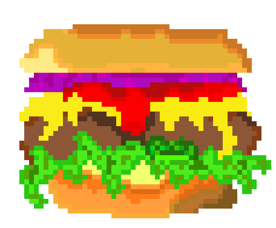 burger art