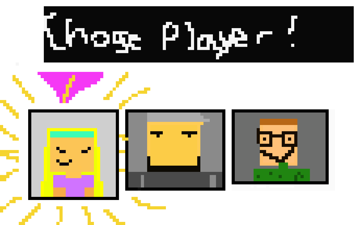 [9664c4] choose character (chosen/blinking))