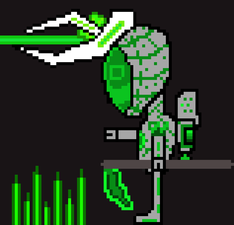 [d436d4] AHH DIE DEMON (shoots robot shadow with 20 green blasters and stabs with 500 spikes) 