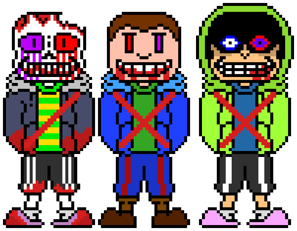 [d6b045] Trio of Regretful Suffering