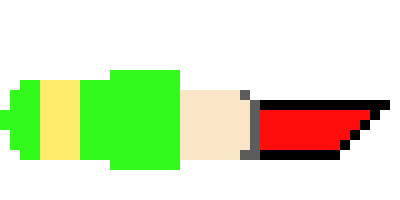 Points the knife at Error * Delete geno or i will kill you