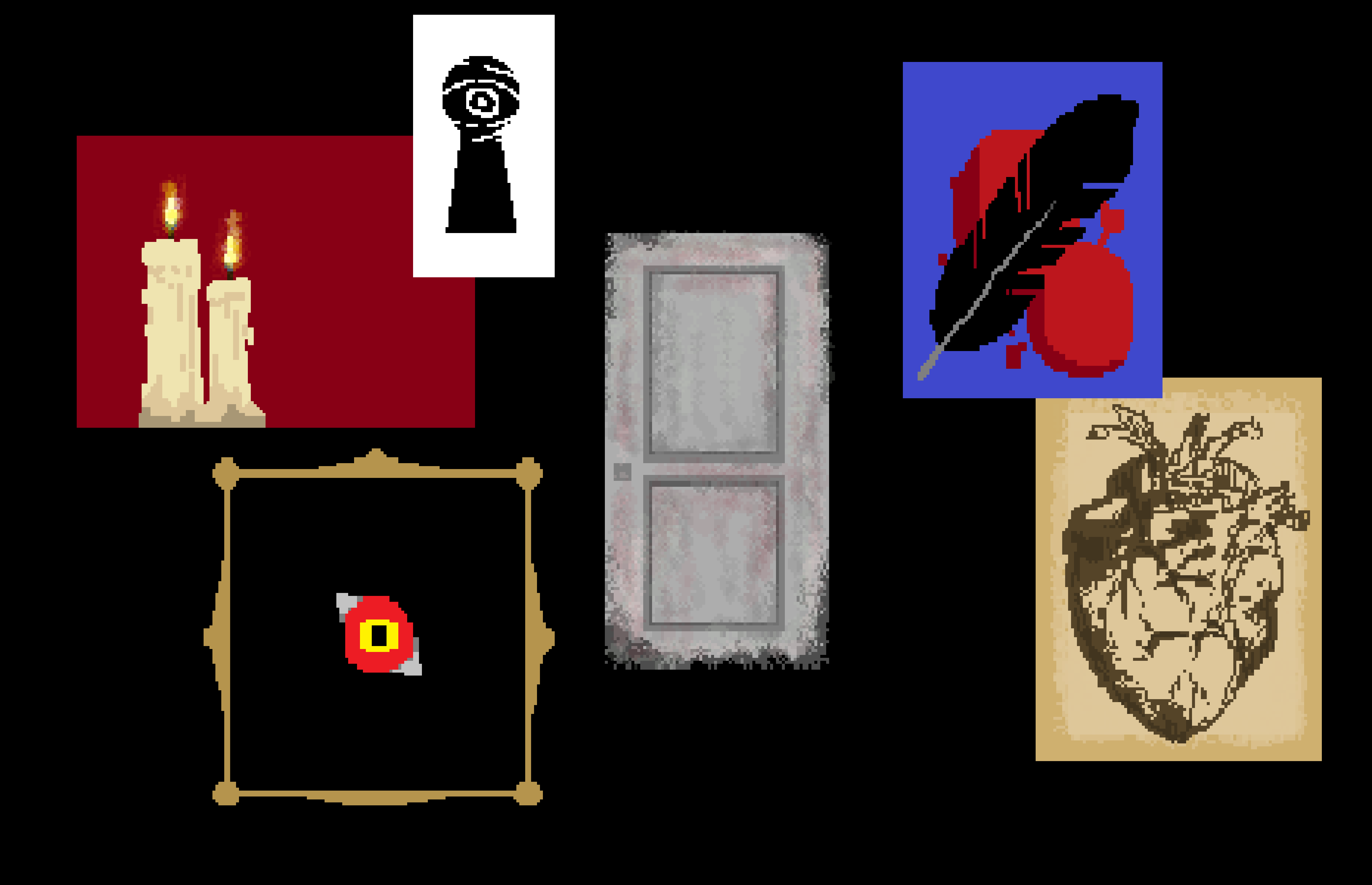 [139555] interesting assumption, the "writing" assumption comes from the feather right?