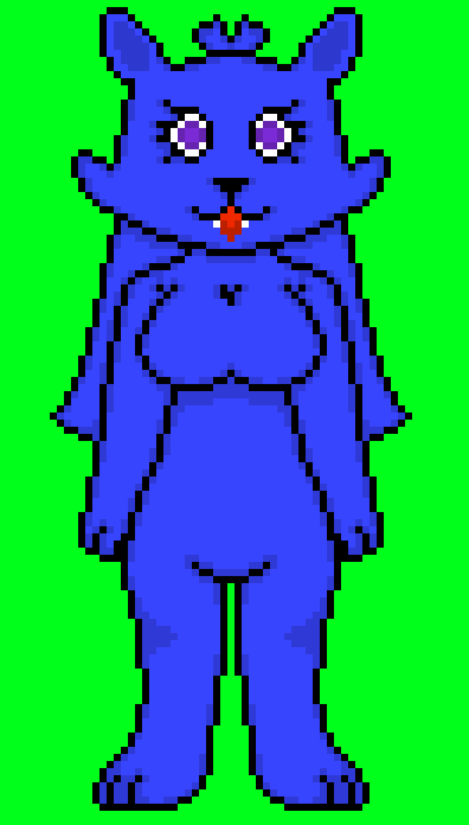 Apparently my sis came and decided to shade a bit so here is the final product