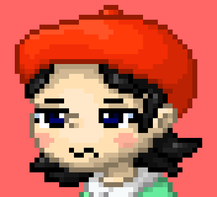 [777455] *Adeleine and Ribbon went to them* Did you both have to chase each other--?