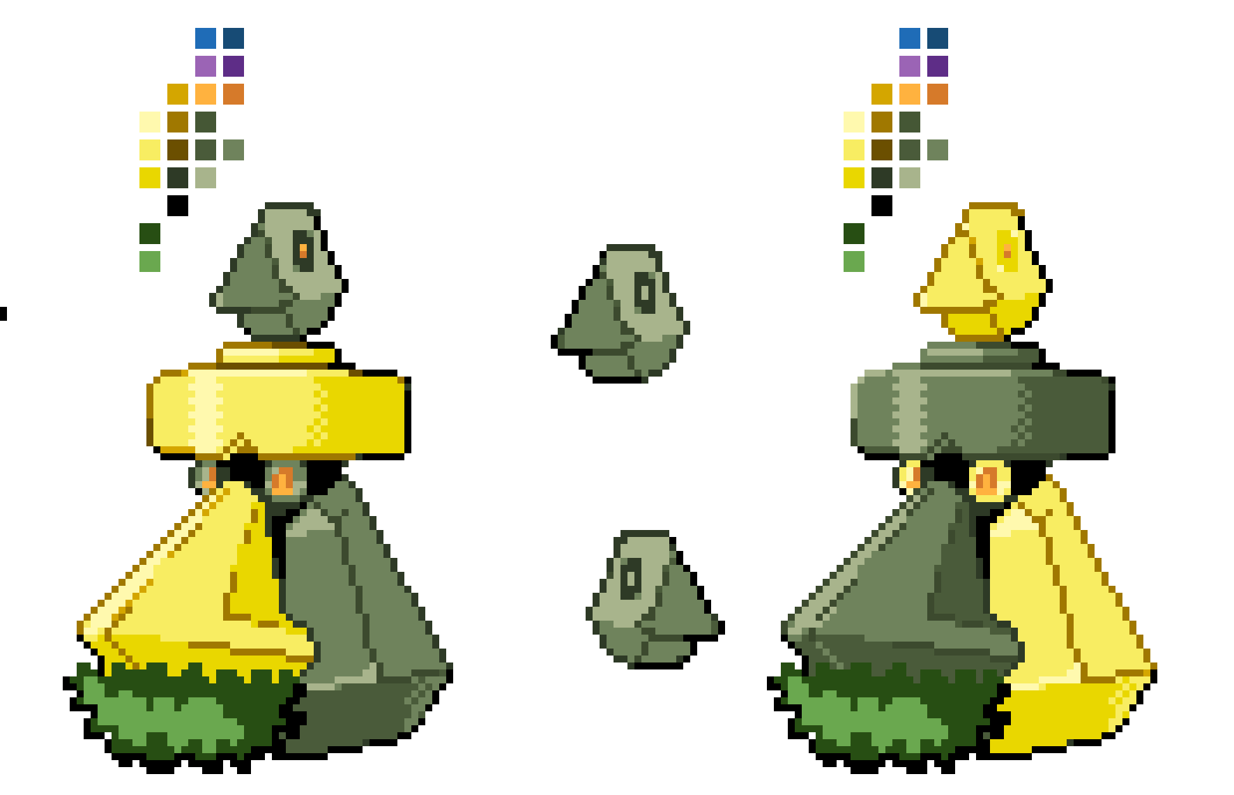 [692fd0] Regional Giorian Probopass Recolor & Shiny