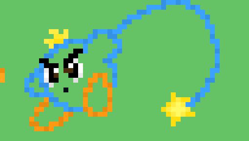 [f9b036] Hey! I can't fly! That's not fair! *he grabbed onto the kracko ado made*