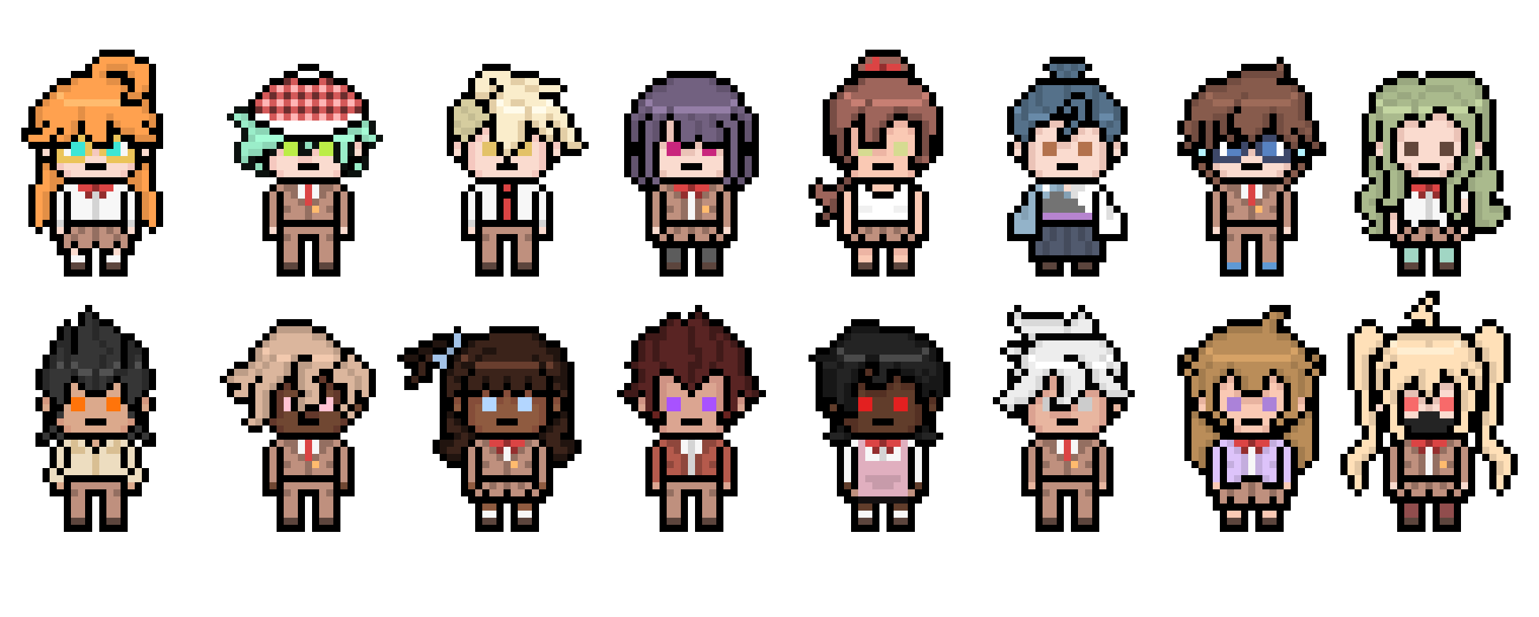 Danganronpa OCs 2